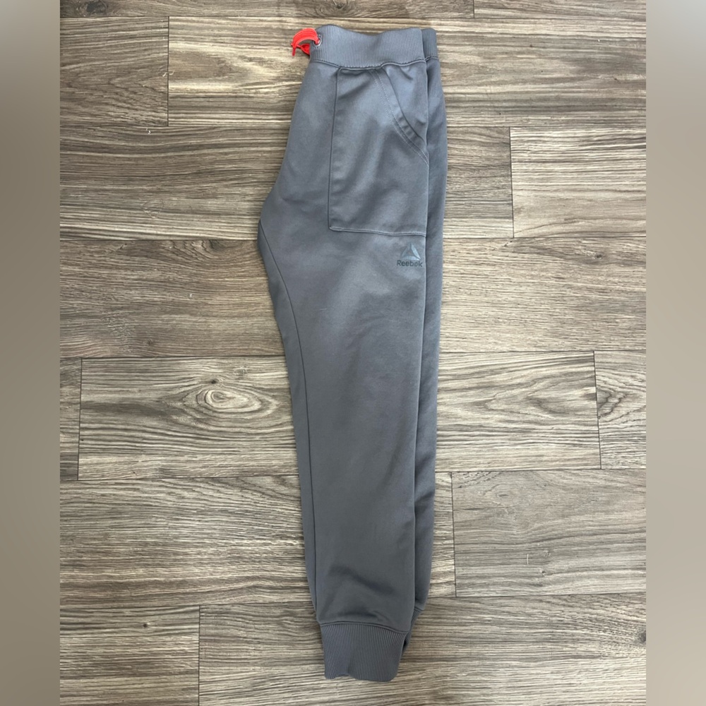 Reebok Boys Charcoal Joggers